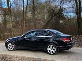 2008 Mercedes-Benz C-Класс 180 Kompressor III (W204), чёрный, 950000 рублей, вид 5