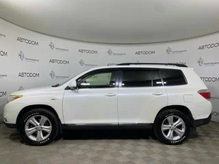 2013 Toyota Highlander II (XU40) Рестайлинг, белый, 1327700 рублей, вид 3