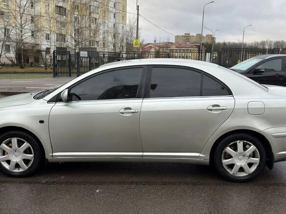 2004 Toyota Avensis II, серебристый, 430000 рублей - вид 6