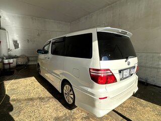 2005 Toyota Alphard I Рестайлинг, белый, 1600000 рублей, вид 2
