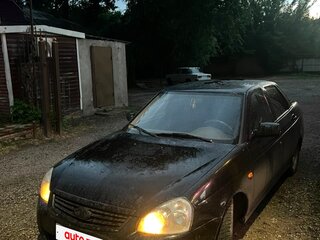 2008 Lada (ВАЗ) Priora I, чёрный, 180000 рублей, вид 1