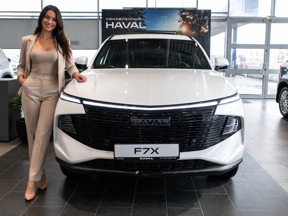 2026 Haval F7x II, белый - вид 2