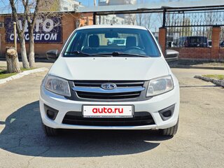 2017 Lada (ВАЗ) Granta I, белый, 519000 рублей, вид 2
