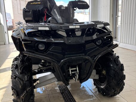 2018 Stels ATV-650 Guepard Trophy, чёрный, 850000 рублей, вид 5