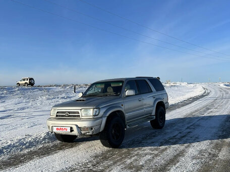 1999 Toyota Hilux Surf III Рестайлинг, серебристый, 1000000 рублей, вид 1