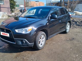 2012 Mitsubishi ASX I, чёрный, 970000 рублей, вид 1