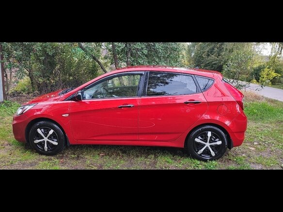 2012 Hyundai Solaris I, красный, 610000 рублей - вид 15