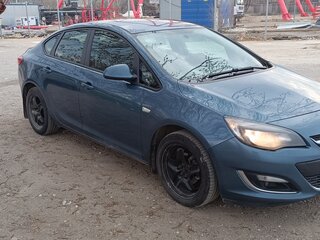 2012 Opel Astra J Рестайлинг, голубой, 610000 рублей, вид 2