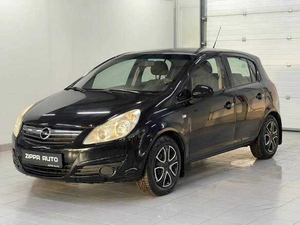 2008 Opel Corsa D, чёрный, 419000 рублей - вид 2