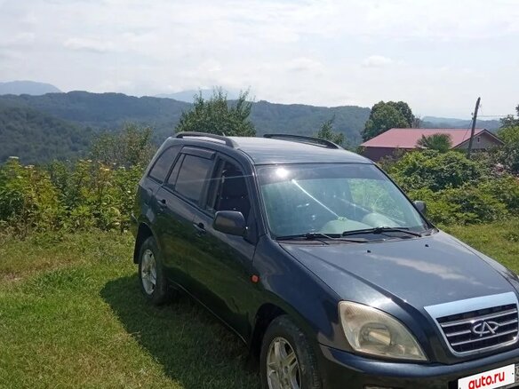 2010 Chery Tiggo (T11) I, чёрный, 430000 рублей - вид 2