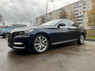 2019 Genesis G80 I, синий, 2300000 рублей, вид 2