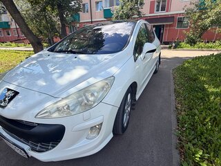 2009 Peugeot 308 I, белый, 400000 рублей, вид 1