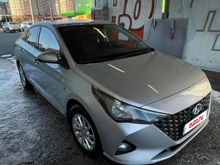 2021 Hyundai Solaris II Рестайлинг, серый, 1400000 рублей, вид 5