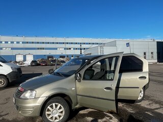 2011 Renault Logan I Рестайлинг, серебристый, 280000 рублей, вид 4