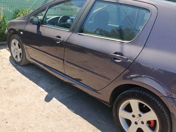 2006 Peugeot 307 I Рестайлинг, фиолетовый, 310000 рублей - вид 2