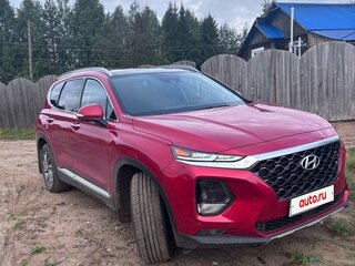 2020 Hyundai Santa Fe IV, красный, 2800000 рублей, вид 1
