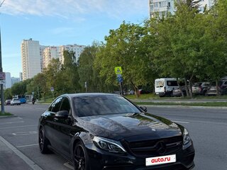 2016 Mercedes-Benz C-Класс AMG 63 AMG S IV (W205), чёрный, 3650000 рублей, вид 2