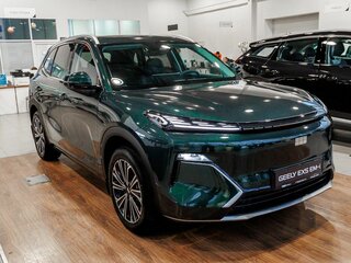 2026 Geely EX5 Гибрид EM-R, зелёный, 3791691 рублей, вид 3