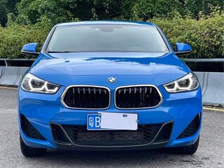 2021 BMW X2 sDrive20i I (F39), синий, 1600000 рублей, вид 2