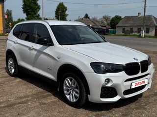 2017 BMW X3 28i xDrive II (F25) Рестайлинг, белый, 2450000 рублей, вид 2