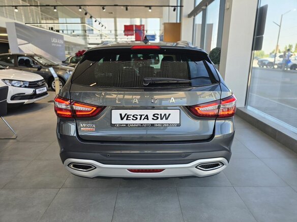 2026 Lada (ВАЗ) Vesta SW Cross I Рестайлинг (NG), серый - вид 4