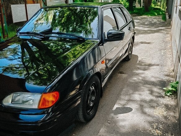 2010 Lada (ВАЗ) 2114, чёрный, 615000 рублей
