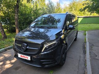 2020 Mercedes-Benz V-Класс Long 220 d длинный III (W447) Рестайлинг, чёрный, 3950000 рублей, вид 2
