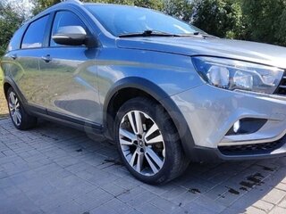 2018 Lada (ВАЗ) Vesta SW Cross I, серый, 990000 рублей, вид 4