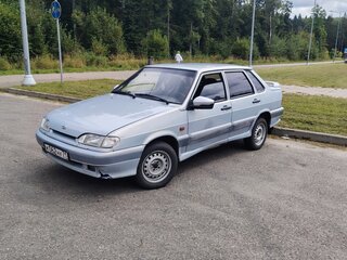 2005 Lada (ВАЗ) 2115, серебристый, 150000 рублей, вид 2