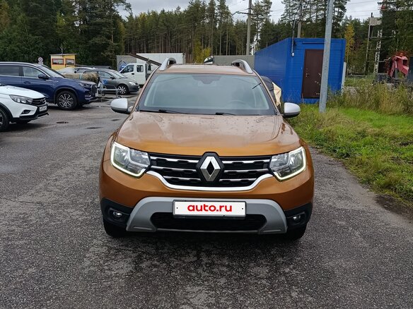 2021 Renault Duster II, оранжевый