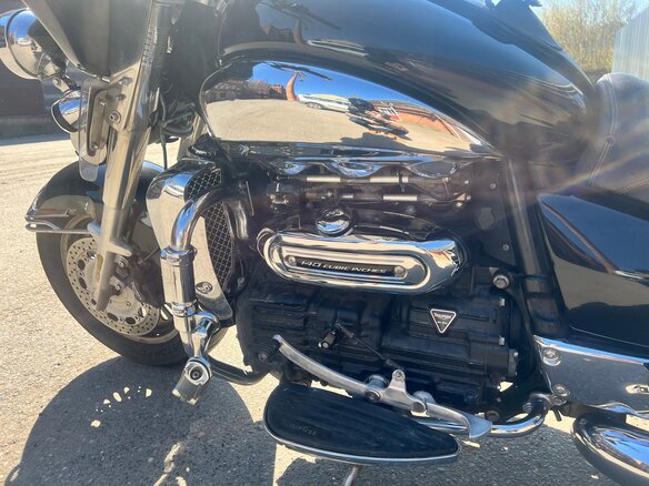 2008 Triumph Rocket 3, чёрный, 950000 рублей - вид 1