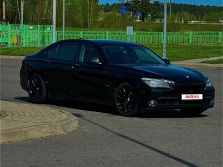 2010 BMW 7 серии Long 740Li V (F01/F02/F04), чёрный, 1680000 рублей, вид 4