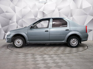 2011 Renault Logan I Рестайлинг, синий, 342000 рублей, вид 2
