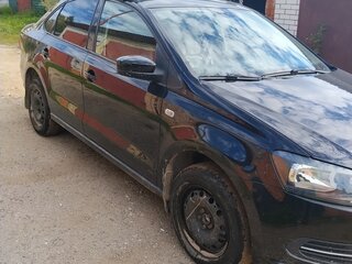 2012 Volkswagen Polo V, чёрный, 650000 рублей, вид 4
