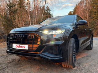 2021 Audi Q8 55 TFSI I (4M), чёрный, 4999999 рублей, вид 2
