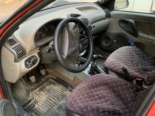 2006 Lada (ВАЗ) Kalina I, серебристый, 165000 рублей, вид 5