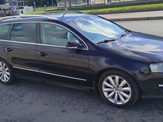 2008 Volkswagen Passat B6, чёрный, 750000 рублей, вид 3