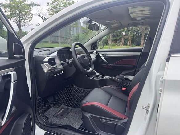 2021 Geely Binyue I Рестайлинг, белый - вид 9