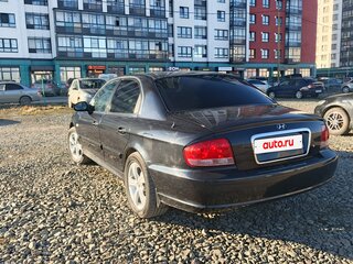 2006 Hyundai Sonata ТагАЗ IV (EF) Рестайлинг, чёрный, 470000 рублей, вид 5