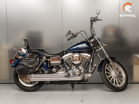 2002 Harley-Davidson Dyna Wide Glide, синий, 747951 рублей, вид 2