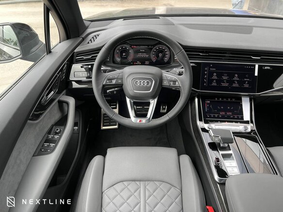 2025 Audi Q7 45 TFSI II (4M) Рестайлинг 2, синий, 11890000 рублей - вид 10
