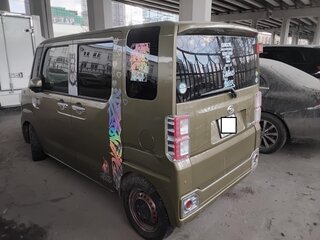 2019 Daihatsu Wake I, зелёный, 580000 рублей, вид 4