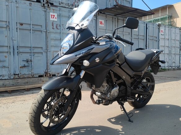 2019 Suzuki V-Strom DL 650, чёрный, 695000 рублей - вид 1