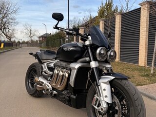 2021 Triumph Rocket 3, чёрный, 1850000 рублей, вид 1