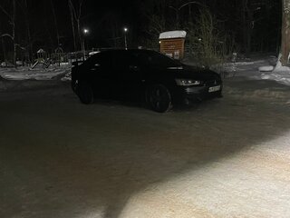 2008 Mitsubishi Lancer X, чёрный, 550000 рублей, вид 4