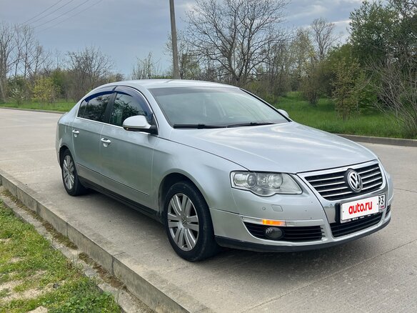 2008 Volkswagen Passat B6, серебристый, 610000 рублей - вид 2