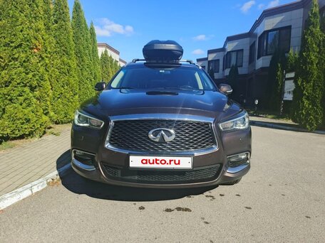 2019 Infiniti QX60 I Рестайлинг, коричневый, 2894000 рублей, вид 2