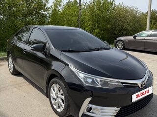 2017 Toyota Corolla XI (E160, E170, E180) Рестайлинг 1, чёрный, 1350000 рублей, вид 3