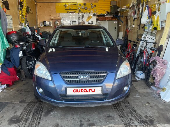 2008 Kia Ceed I, синий, 730000 рублей