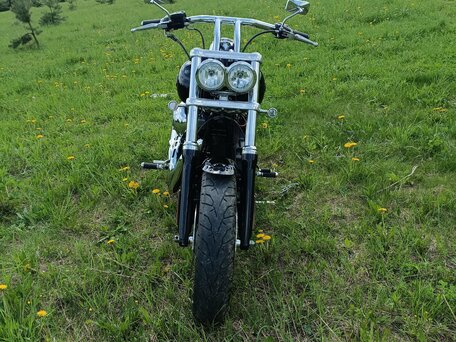 2010 Harley-Davidson Fat Bob, чёрный, 800000 рублей, вид 4